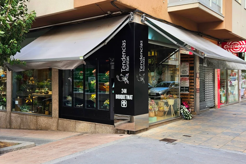 Locations for Bouquetmat - shop window