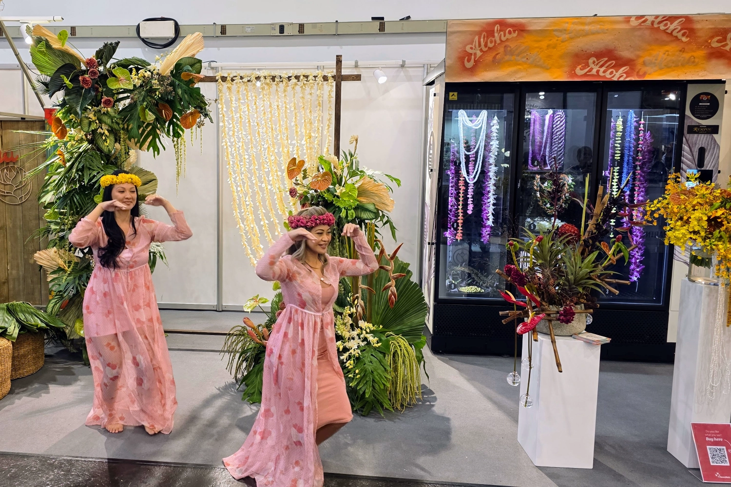 BouquetMat supporting the Spirit of Aloha floral show at IPM ESSEN 2026