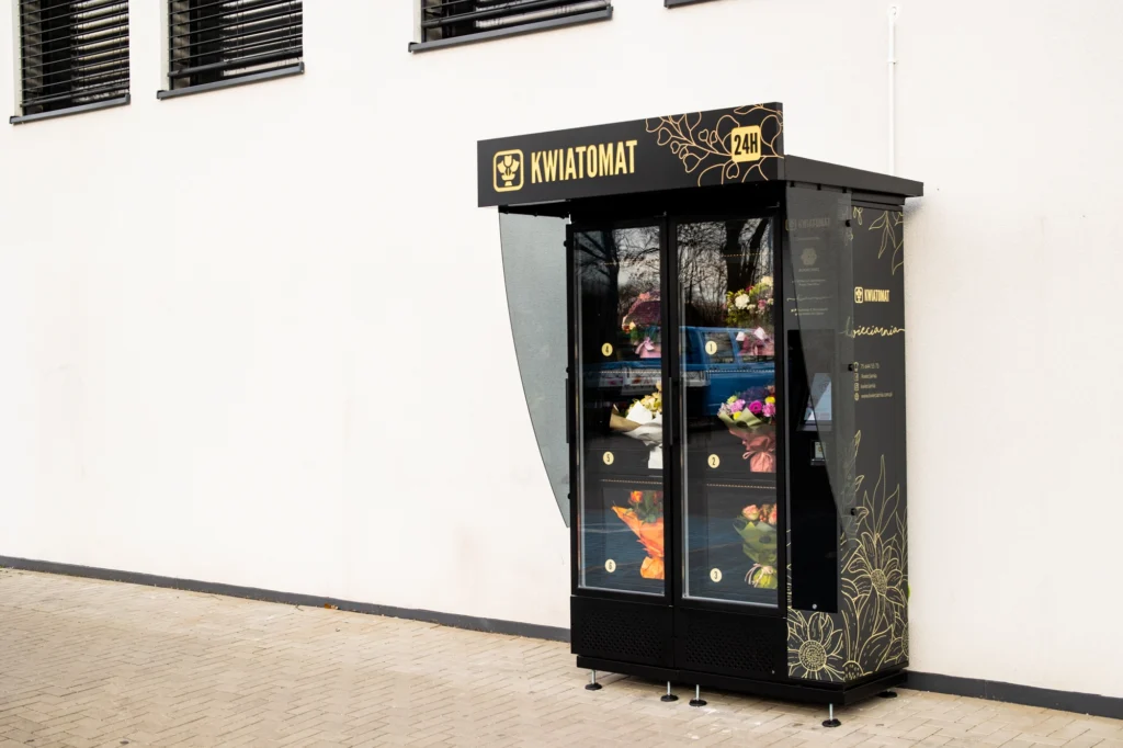 Locations for Bouquetmat - in the parking lot under the store